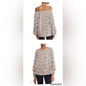 Lauren Ralph Lauren Daisy off tbr Shoulder Relaxed Fit Top Size 1X